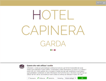 Tablet Screenshot of hotelcapinera.com